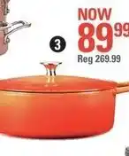 Canadian Tire Tuscan 5-qt oval cast-iron casserole offer