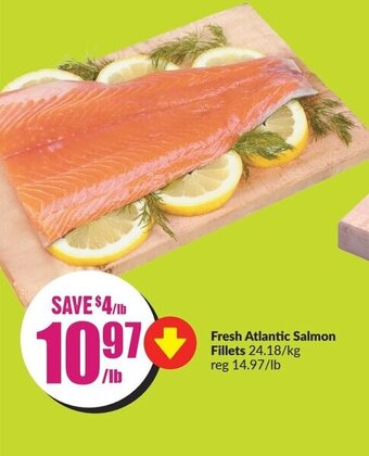 FreshCo Fresh atlantic salmon fillets offer