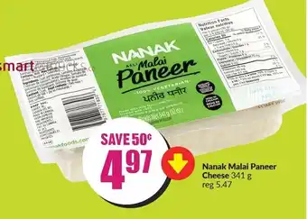 FreshCo Nanak malai paneer cheese offer