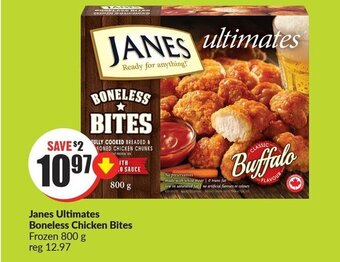 FreshCo Janes ultimates boneless chicken bites offer