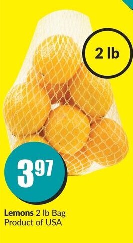 FreshCo Lemons offer