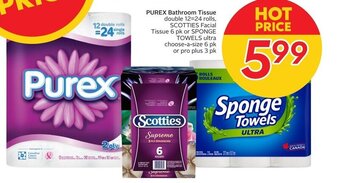 Safeway PUREX bathroom tissue offer