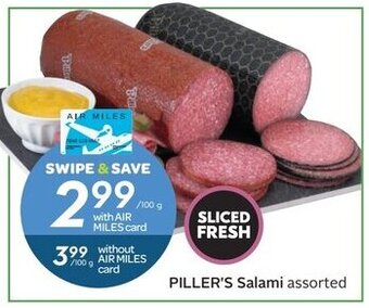 Safeway Piller's Salami offer