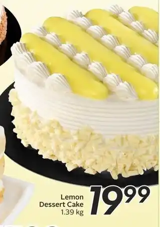 Safeway Lemon Dessert Cake offer