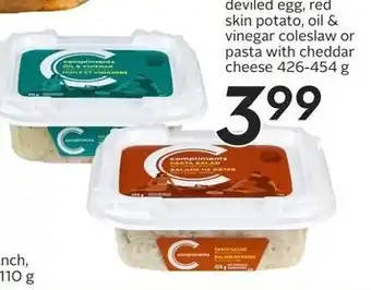 Safeway Compliments Salad offer