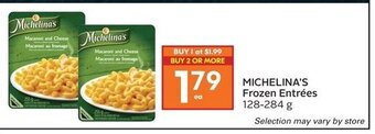 Safeway Michelina's Frozen Entrées offer