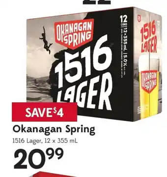 Safeway Okanagan Spring offer
