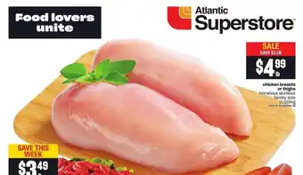 Atlantic Superstore Chicken Breasts offer