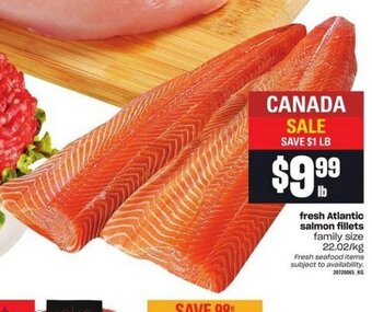 Fresh Atlantic Salmon Fillets