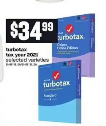 Atlantic Superstore Turbotax Tax Year 2021 offer