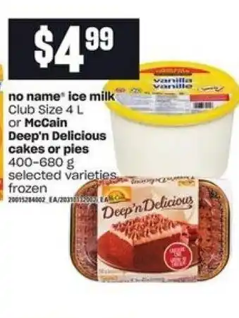 Atlantic Superstore No Name Ice Milk offer