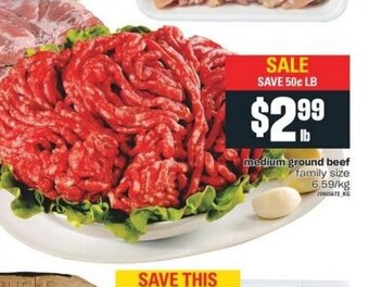 Independent Grocer Medium Ground Beef offer