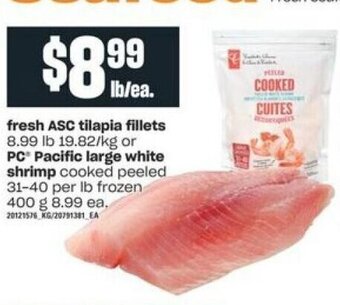 Independent Grocer Fresh ASC Tilapia Fillets offer