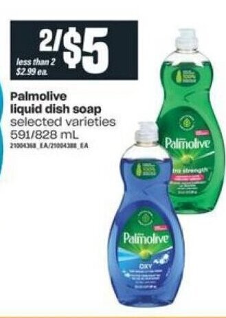 Independent Grocer Palmolive Liquid Dish Soap offer