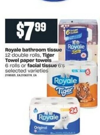 Independent Grocer Royale Bathroom Tissue offer