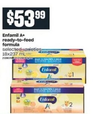 Independent Grocer Enfamil A+ Ready-to-Feed Formula offer