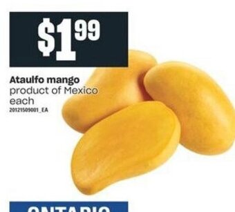 Independent Grocer Ataulfo Mango offer