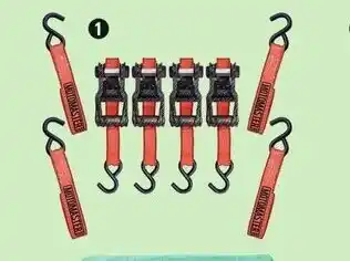 Canadian Tire Carbon ratchet tie-downs offer