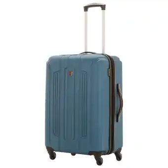 Best Buy SWISSGEAR Apex 24" Hard Side Expandable Luggage - Blue - Only at Best Buy offer