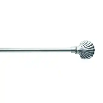 Giant Tiger Silver Metal Curtain Rod - 120in. offer