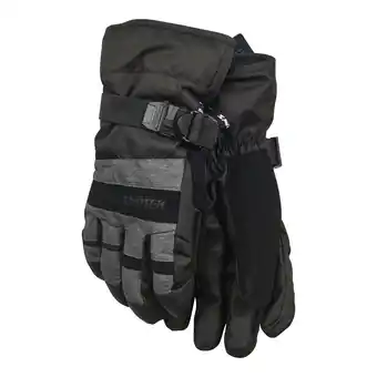 Giant Tiger Snotek Men's Weather-Resistant Polyester Ski Gloves offer
