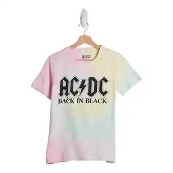 Giant Tiger Women's Licensed Rock T-Shirt with Tie Dye Print offer