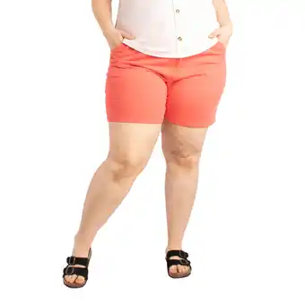 Giant Tiger mySTYLE Women's Plus Basic Bermuda - 1X-3X offer