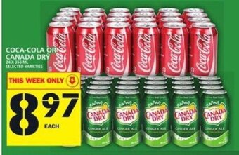 Food Basics Coca-Cola or Canada Dry offer