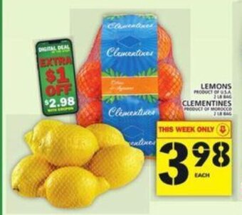 Food Basics Lemons offer