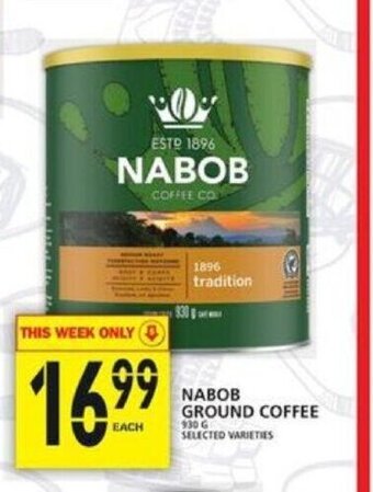 Food Basics Nabob Ground Coffee offer