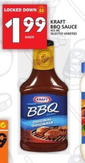 Food Basics Kraft BBQ Sauce offer