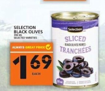 Food Basics Selection Black Olives offer