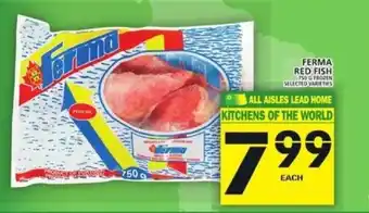 Food Basics Ferma Red Fish offer