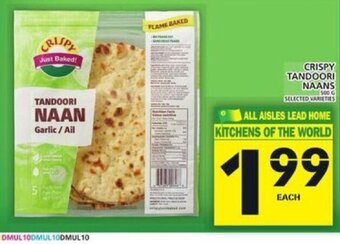Food Basics Crispy Tandoori Naans offer