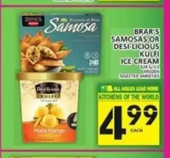Food Basics Brar's Samosas Or Desi-Licious offer