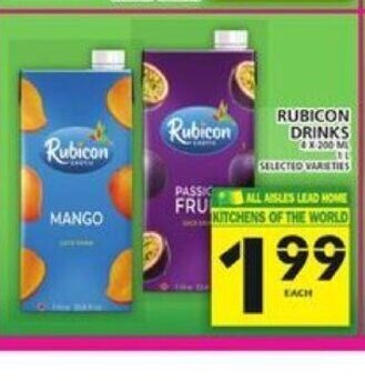Food Basics Rubicon Drinks offer
