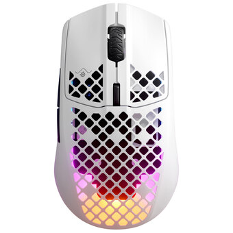 Best Buy SteelSeries Aerox 3 2022 Edition 18000 DPI Bluetooth Optical Gaming Mouse - Snow offer