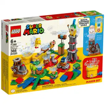 Best Buy LEGO Super Mario: Master Your Adventure Maker Set - 366 Pieces (71380) offer