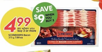 Sobeys Schneiders Bacon offer