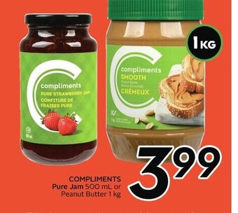 Sobeys Compliments Pure Jam offer