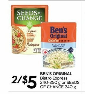 Sobeys Ben's Original Bistro Express offer