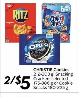 Sobeys Christie Cookies offer