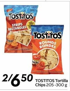 Sobeys Tostitos Tortilla Chips offer