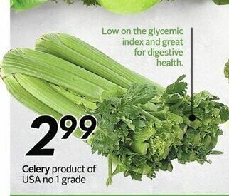 Sobeys Celery offer