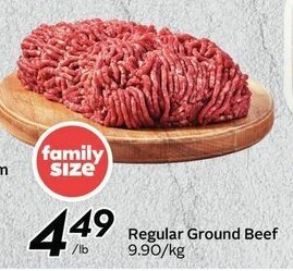 Sobeys Regular Ground Beef offer