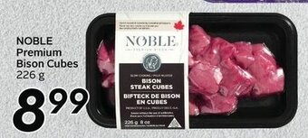 Sobeys Noble Premium Bison Cubes offer