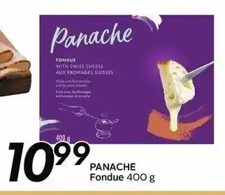 Sobeys Panache Fondue offer