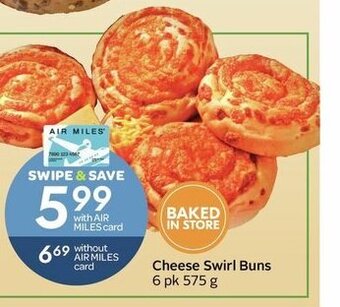 Sobeys Cheese Swirl Buns offer