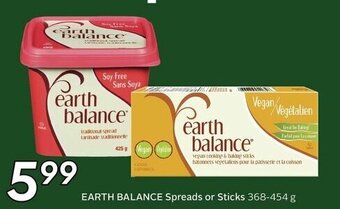 Sobeys Earth Balance Spreads or Sticks offer