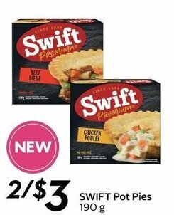 Sobeys Swift Pot Pies offer